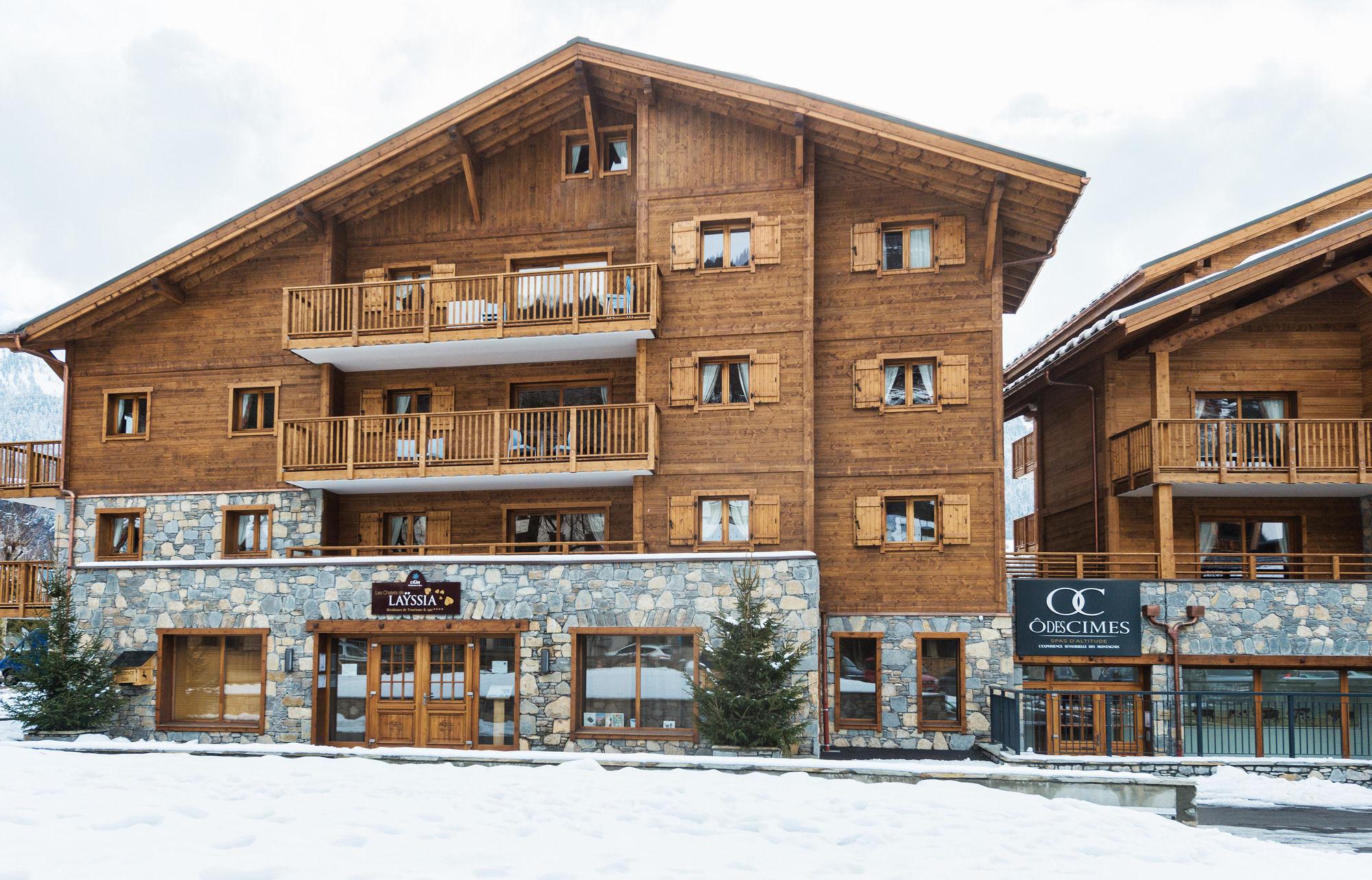 Cgh Residence Boutique Les Chalets De Layssia Samoëns Kültér fotó